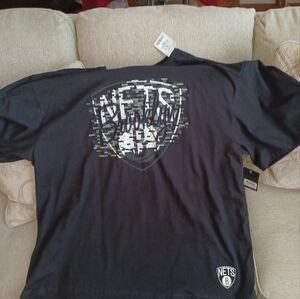 Men Brooklyn nets black t shirt